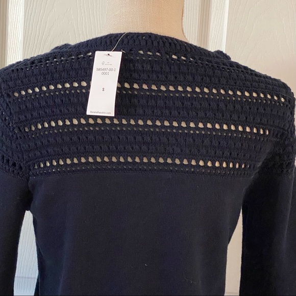NWT Navy Banana Republic Sweater Dress, Size Small - Picture 7 of 15